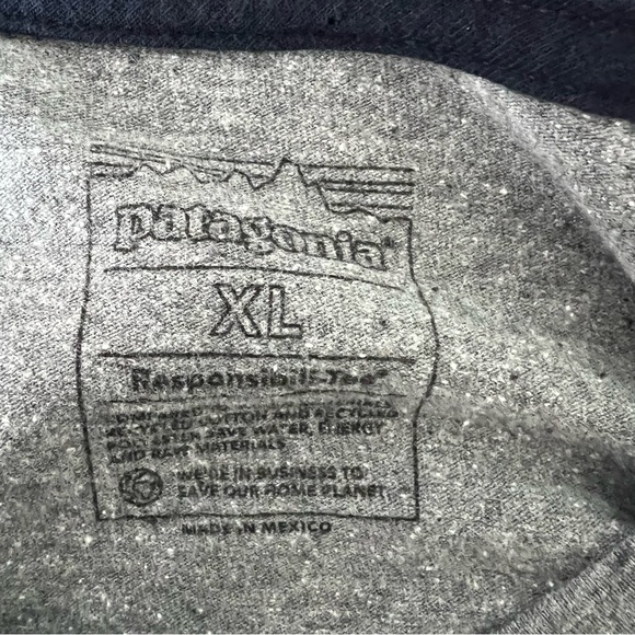Patagonia Fitz Roy Wild Responsibili-Tee T-Shirt Unisex Size XL - Picture 6 of 8